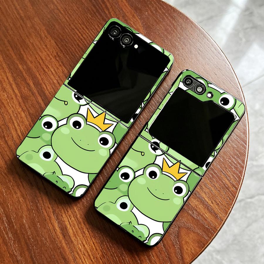 Phone Cases Z Flip 7 - Etui na telefon z motywem żaby,