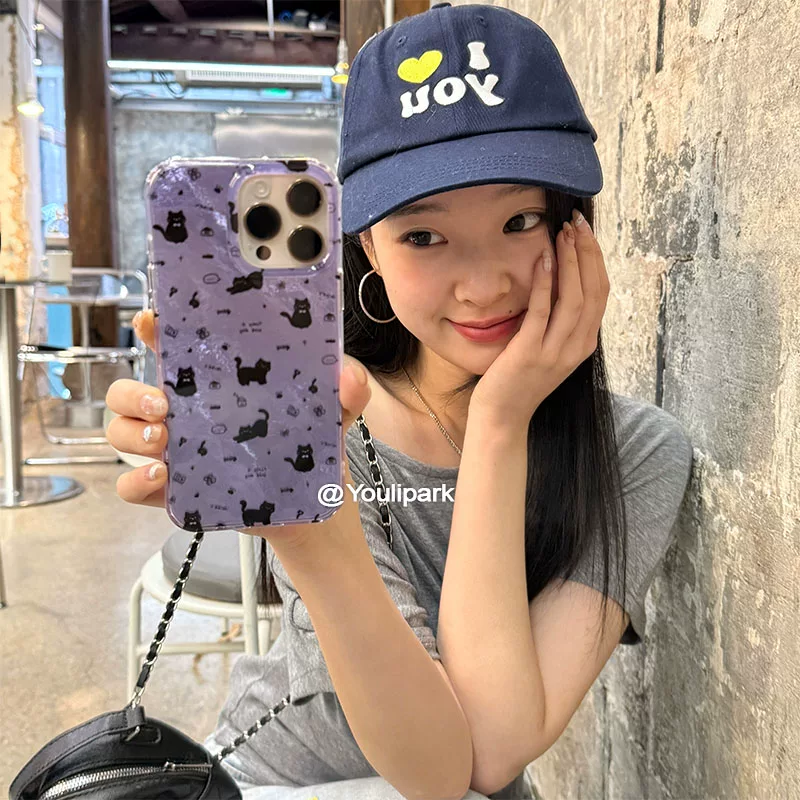 Phone Cases Purple - Urocze etui na telefon z motywem