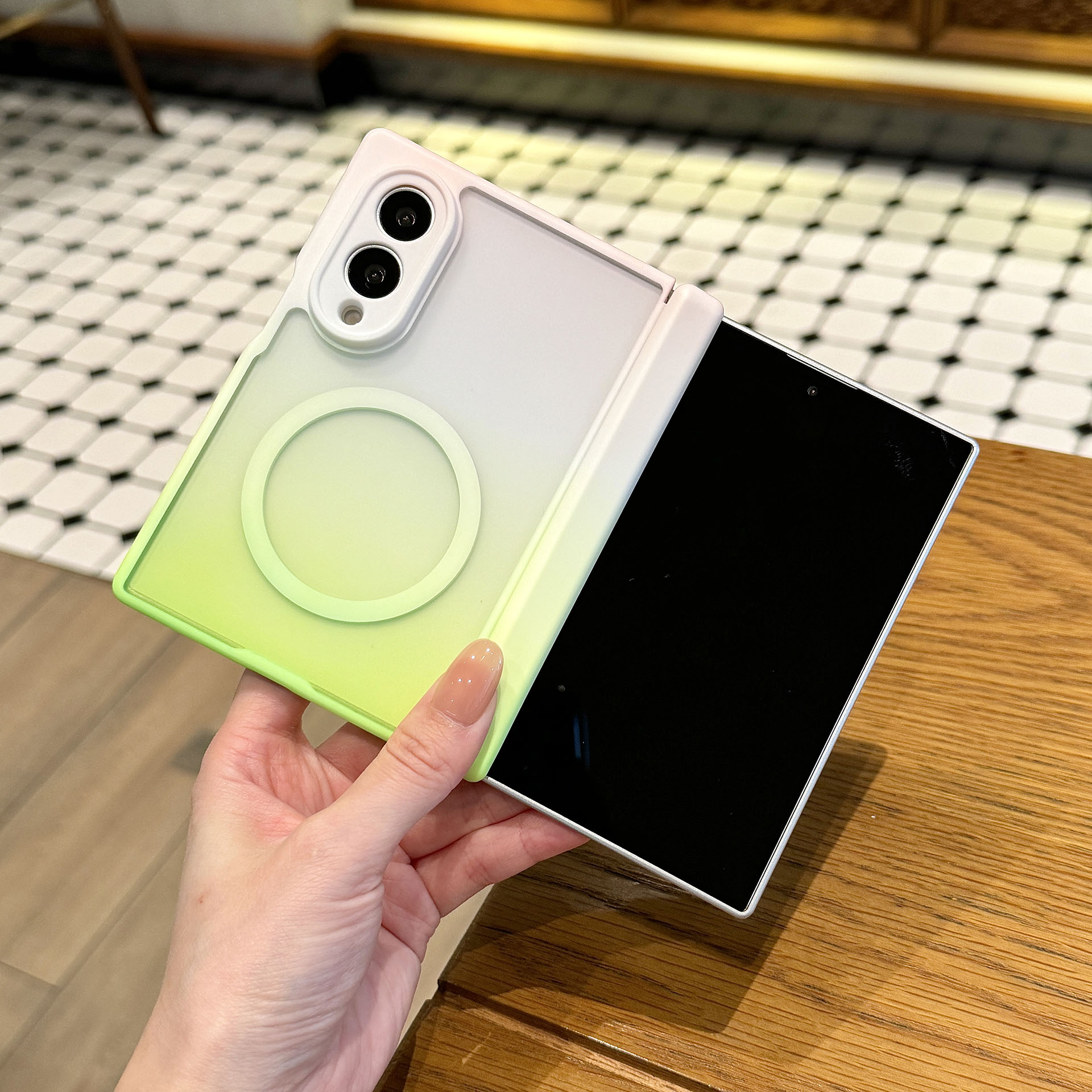 Gradient Color Case - Wysokiej jakości modne etui na telefon