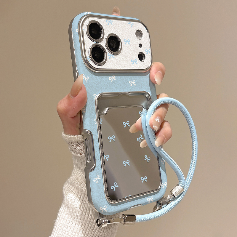 Phone Cases With Card Holder - Urocze etui na telefon z lusterkiem