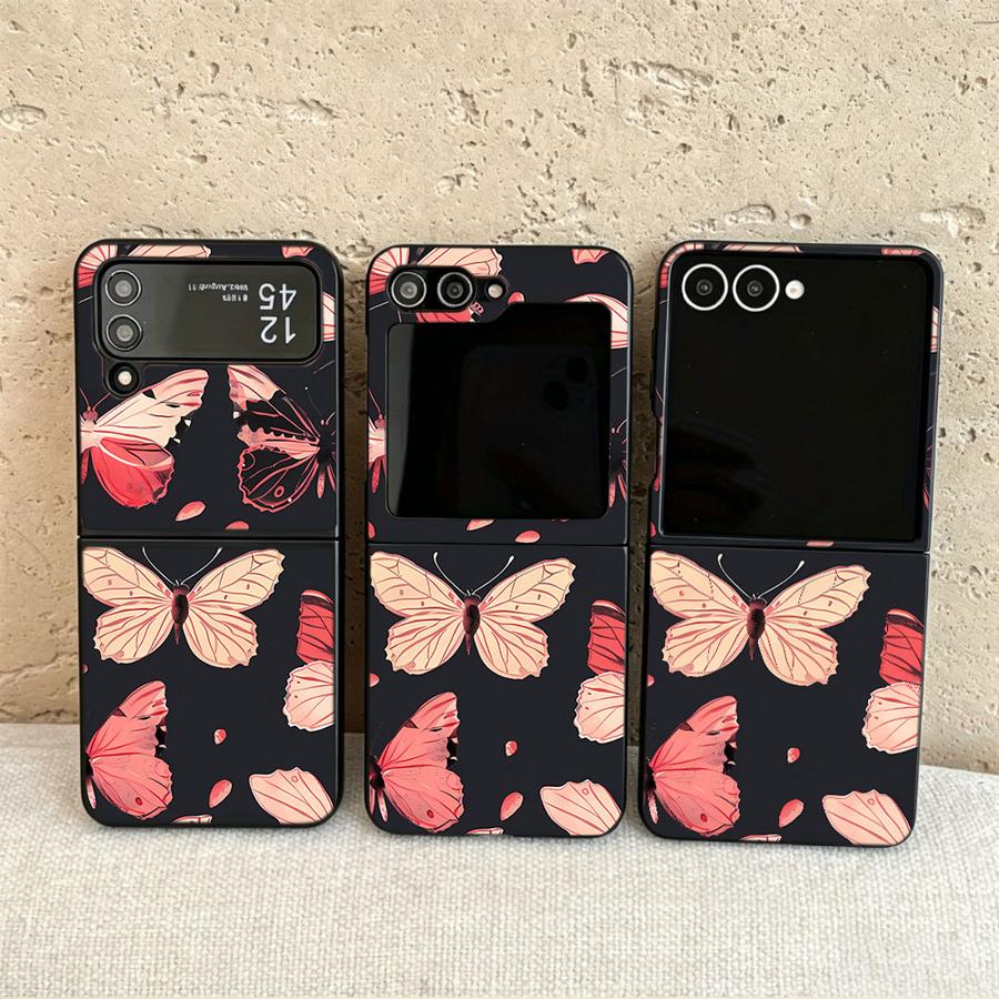 Phone Cases Z Flip 7 - Etui na telefon z motywem kwiatów