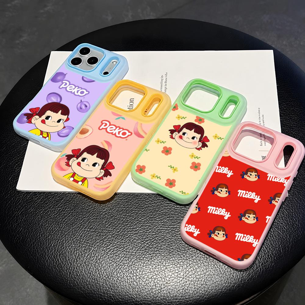Phone Cases With Card Holder - Etui na telefon Fujiya Milky Peko-Chan