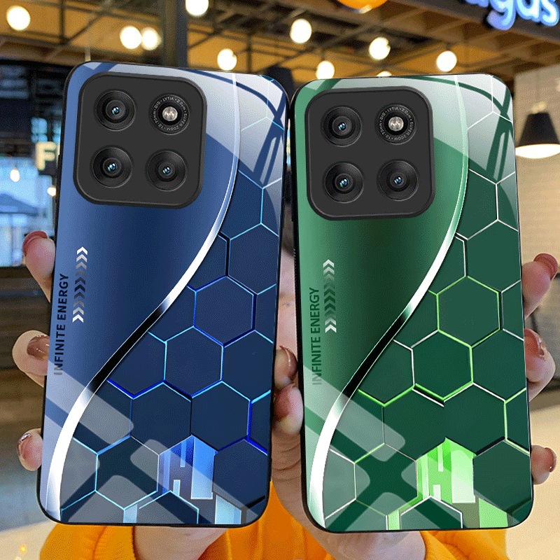 Gradient Color Case - Twarde etui ze szkła hartowanego do