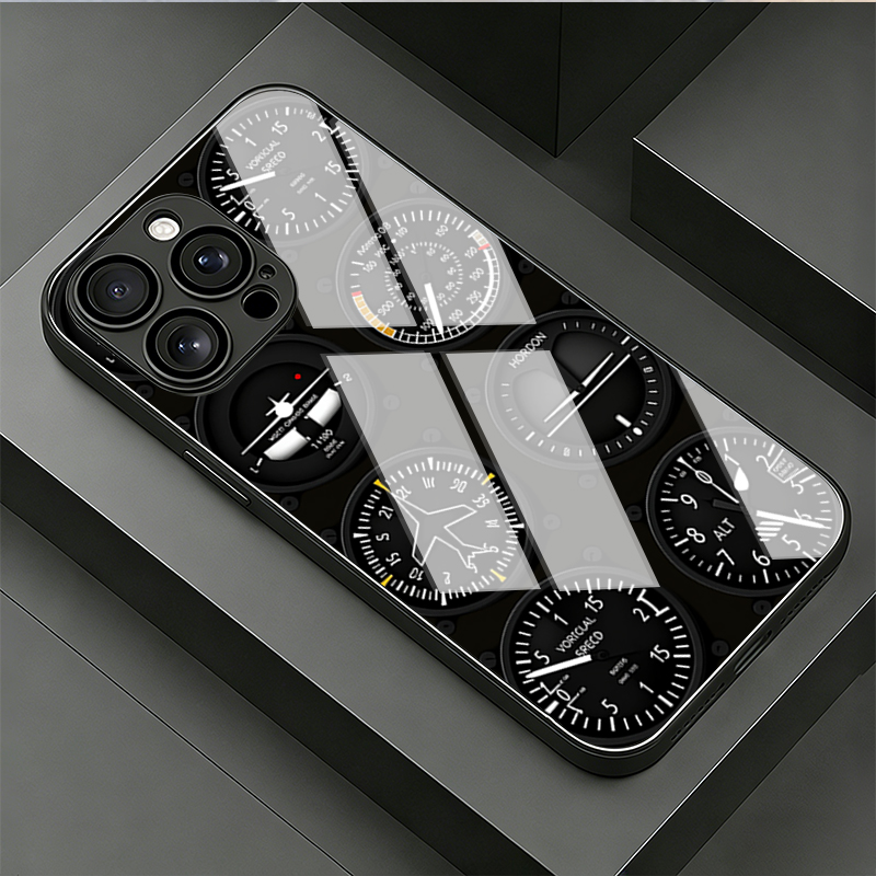 Phone Cases Aviation - Etui na telefon z hartowanego szkła