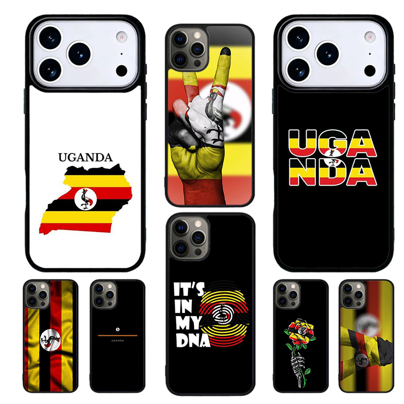 Phone Cases Uganda - Etui na telefon z motywem flagi