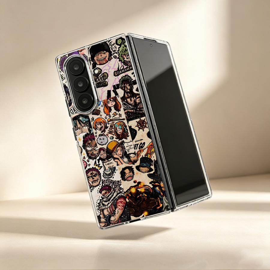 Phone Cases One Piece - Etui Crew Bond Luffy na Samsung