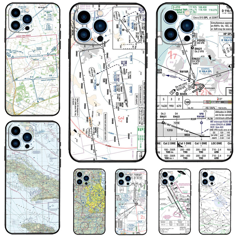Phone Cases Aviation - Akcesoria do map lotniczych Etui na