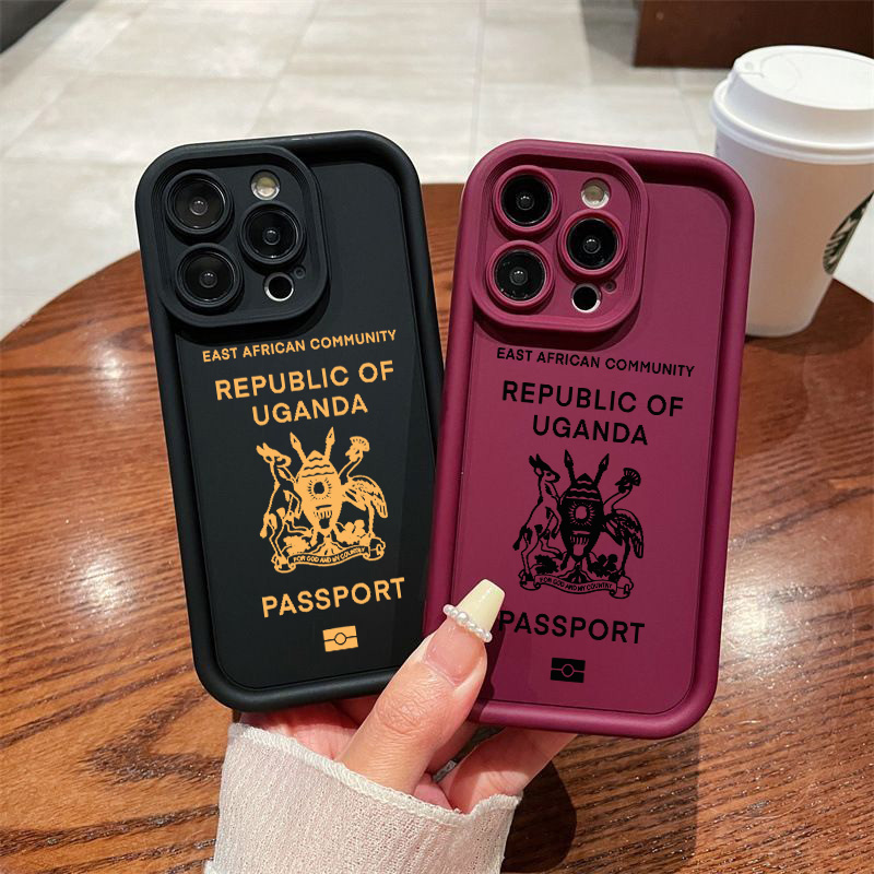 Phone Cases Uganda - Etui na telefon z motywem paszportu