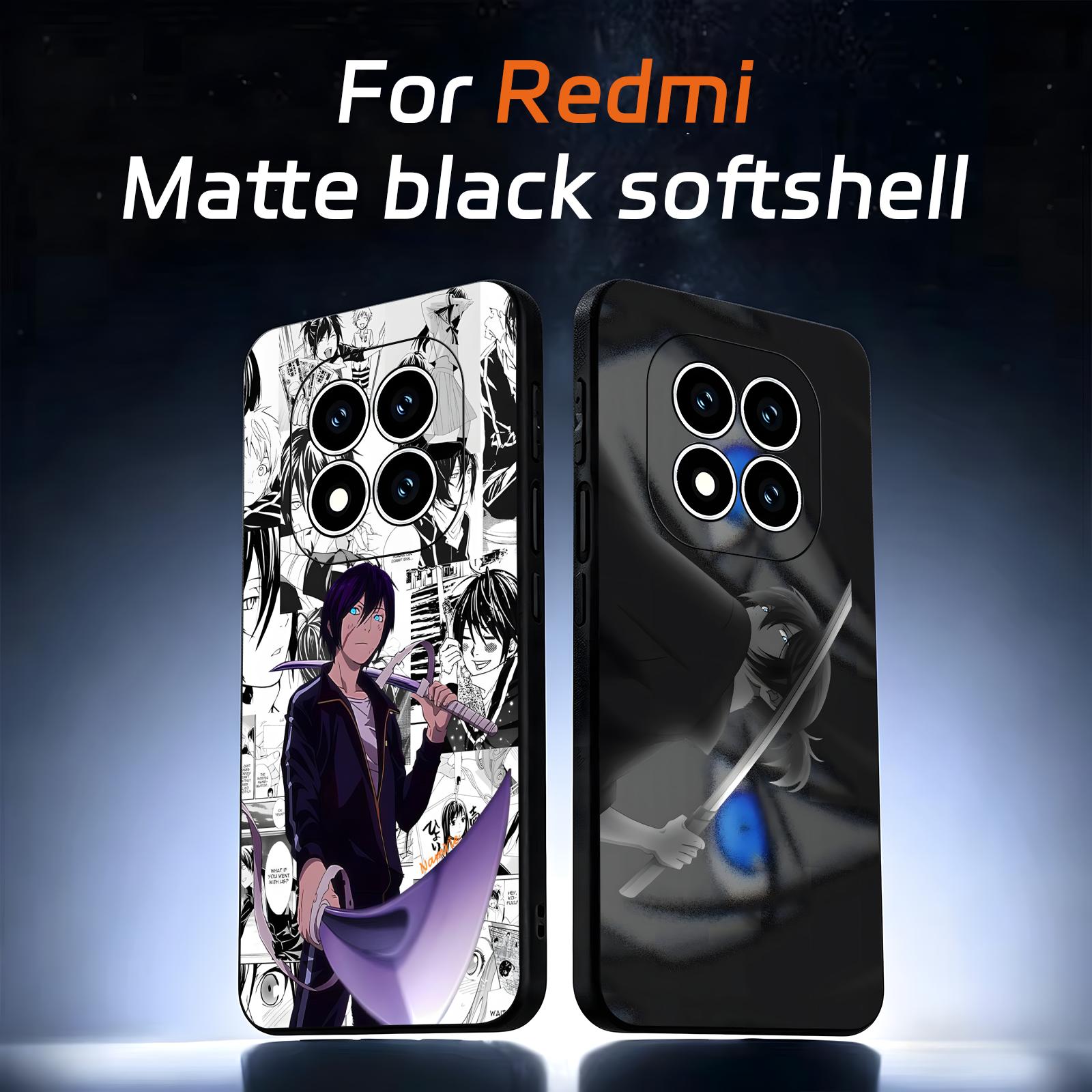 Phone Cases Black - Etui na telefon Anime Noragami do