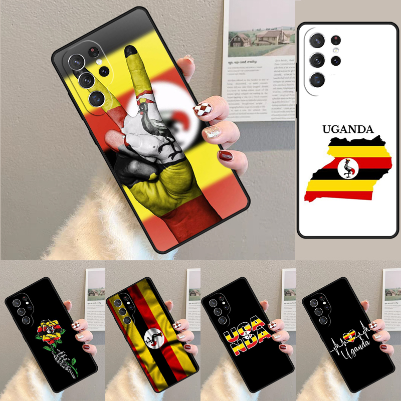 Phone Cases Uganda - Etui na telefon z flagą Ugandy