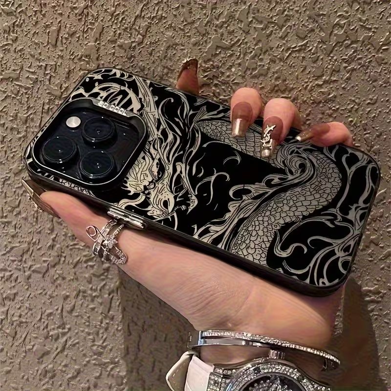 Gradient Color Case - Etui na telefon z motywem smoczego