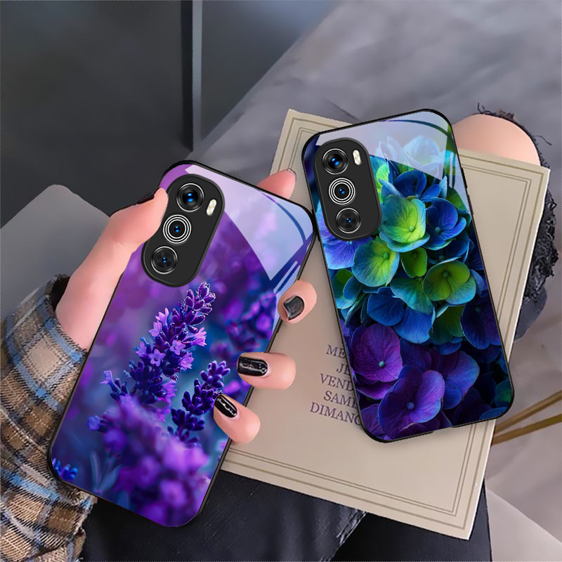 Phone Cases Purple - Fioletowy wzór tulipana Etui na telefon