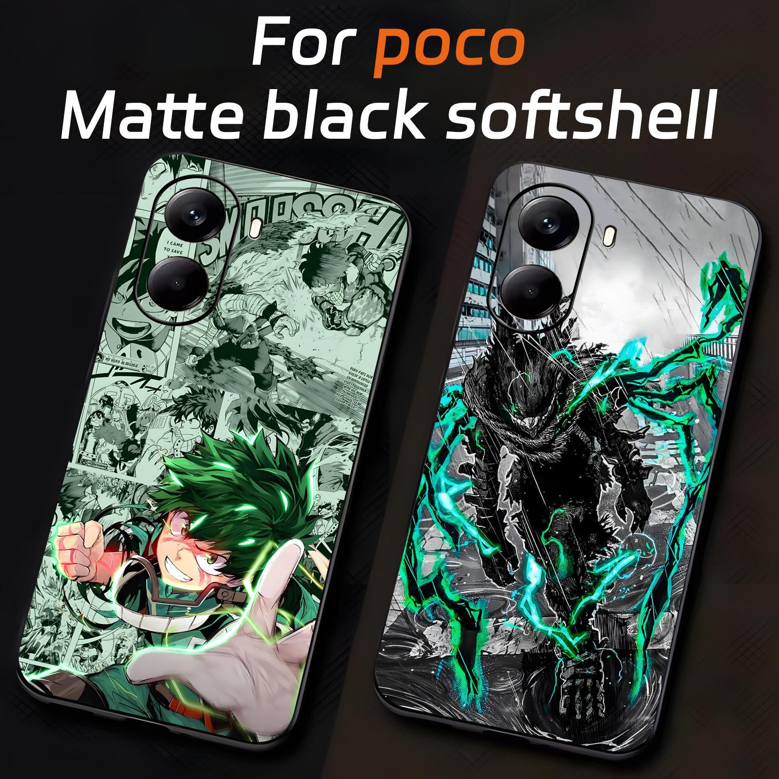 Phone Cases Black - Etui na telefon Deku My Hero
