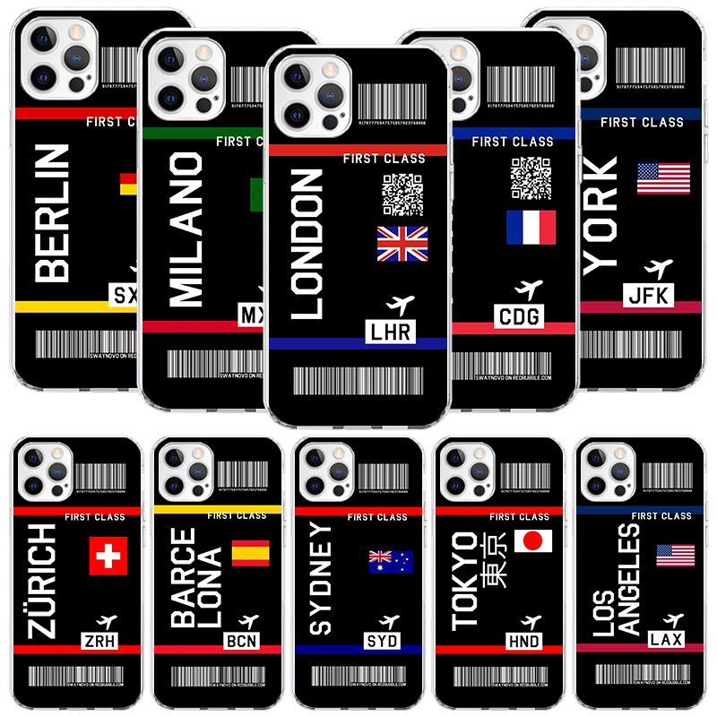 Phone Cases Aviation - Etui na telefon z kodem kreskowym