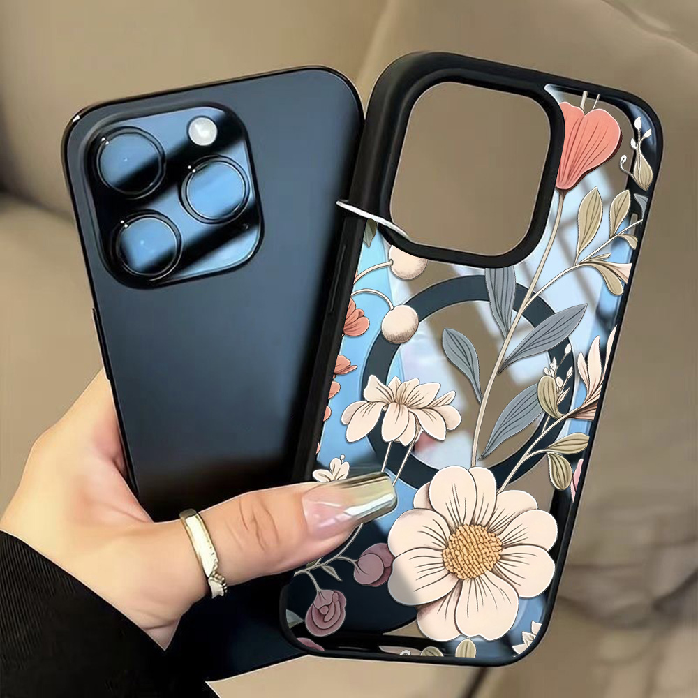 Czarne etui na telefon z kwiat – Phone Cases For Iphone 16 recenzja i cena