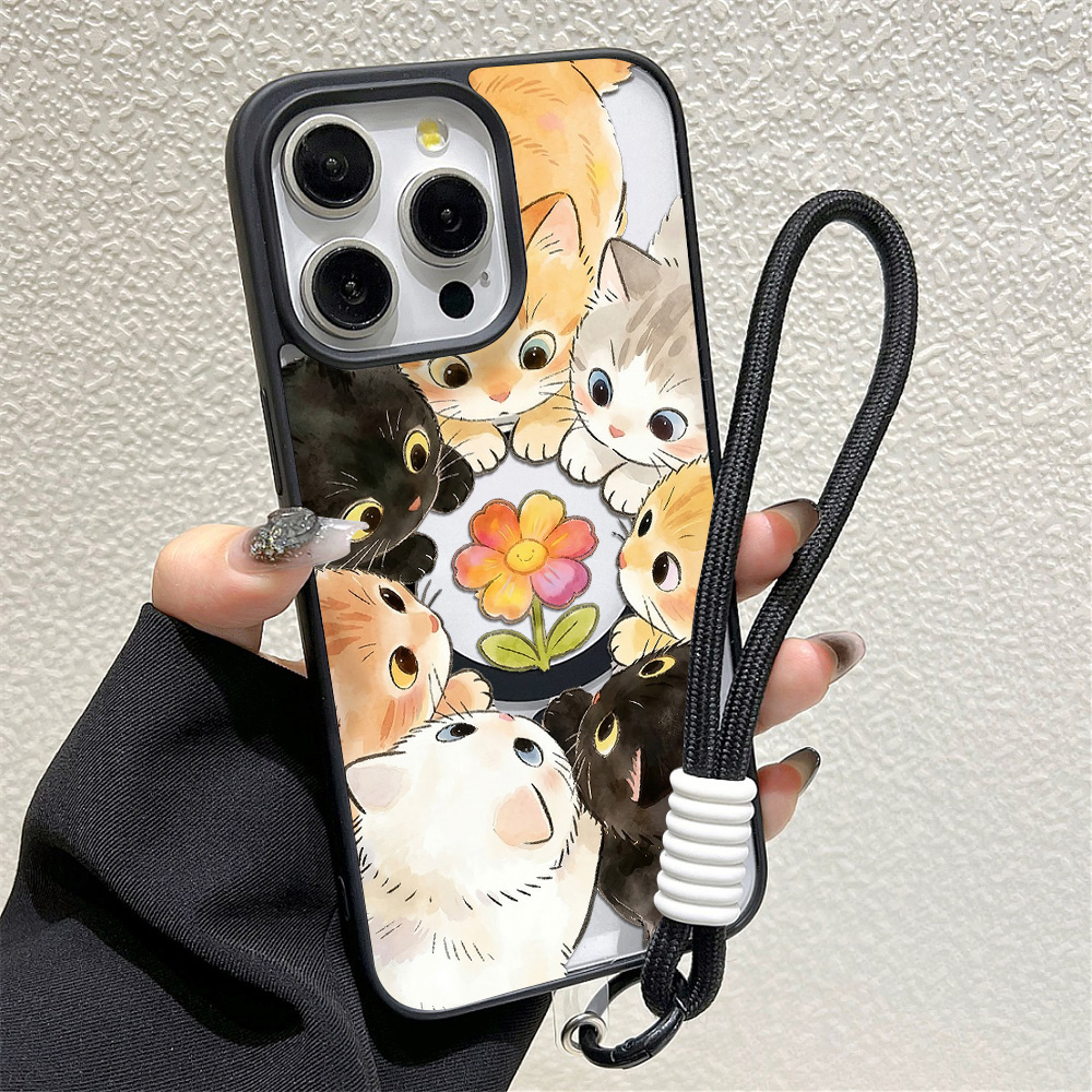 Czarne etui na telefon z kwiat – Phone Cases For Iphone 16 recenzja i cena