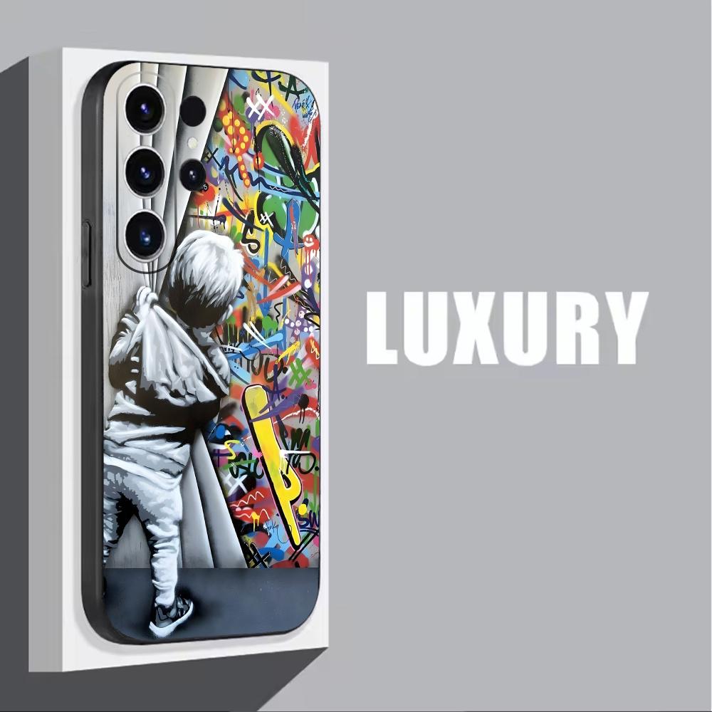Etui na telefon Banksy Graffit – Phone Cases Samsung recenzja i cena
