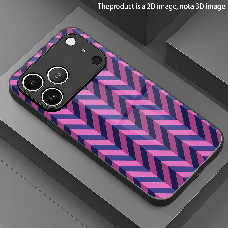 Fioletowo-różowy wzór rombów 2 – Phone Cases Purple recenzja i cena