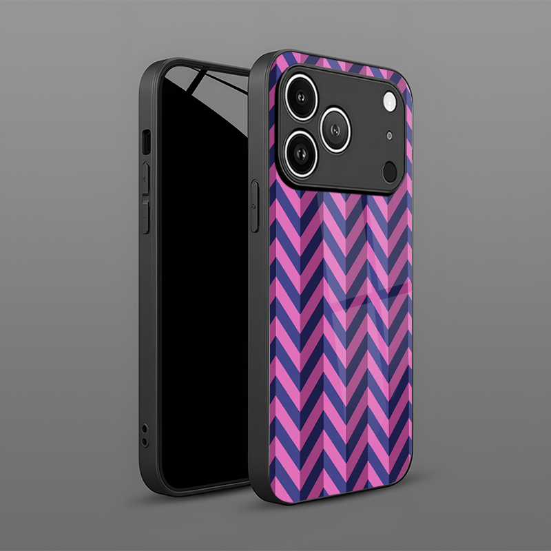 Fioletowo-różowy wzór rombów 2 – Phone Cases Purple recenzja i cena