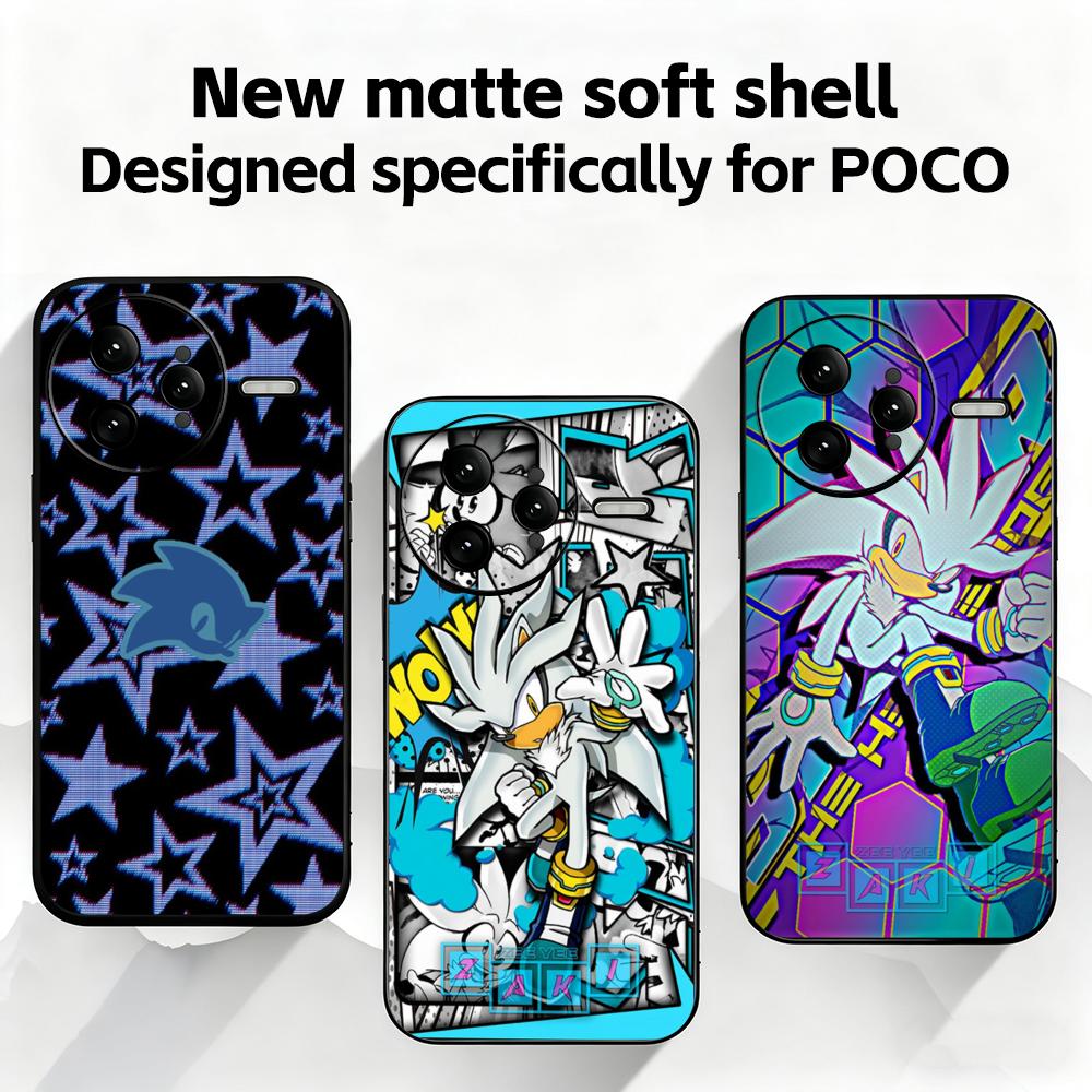 S-SonicES Cartoon H-HedgehogES – Phone Cases Black recenzja i cena