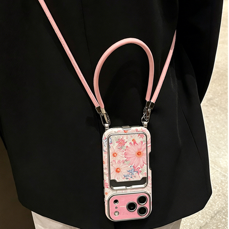 Różowe etui na telefon z imita – Phone Cases With Card Holder recenzja i cena