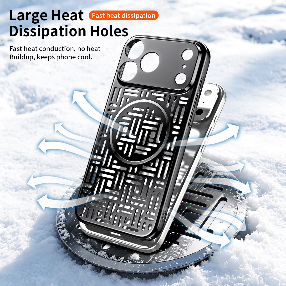 Etui na telefon iPhone 17 Pro  – Heat Dissipation Case recenzja i cena