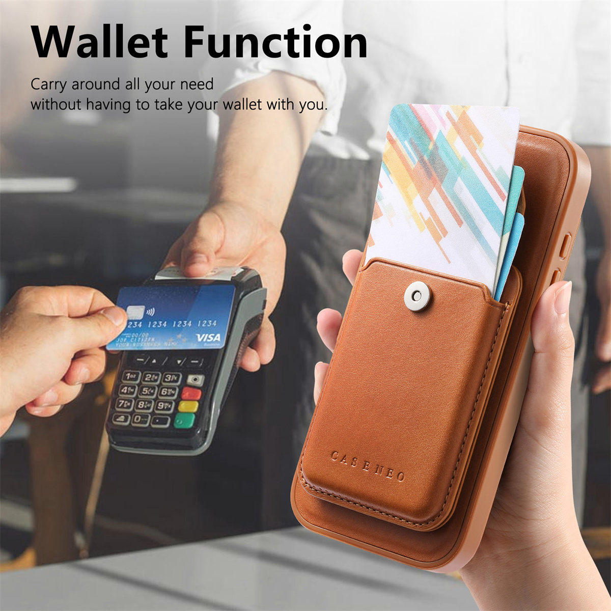 Odpinane, magnetyczne etui 2 w – Phone Cases With Card Holder recenzja i cena