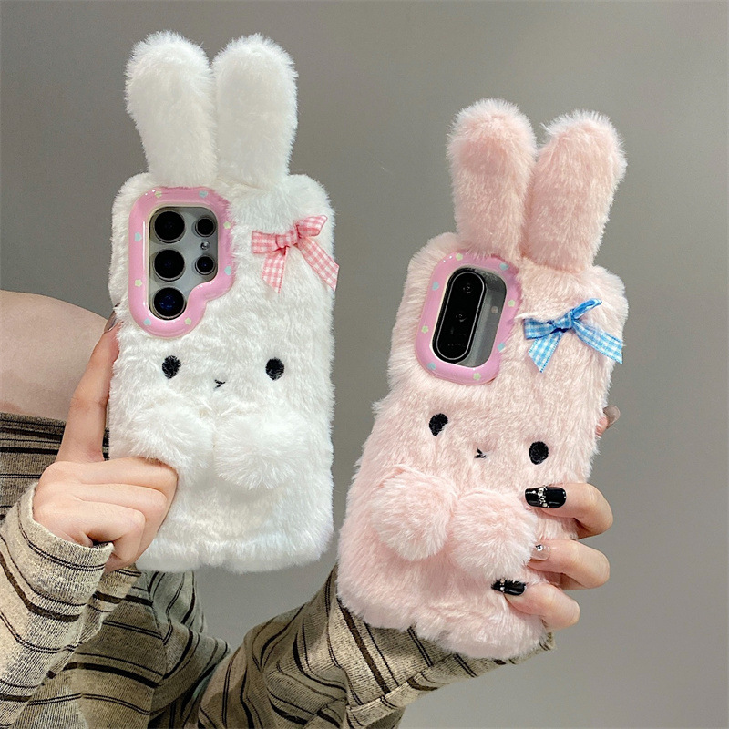 Koren 3D Cartoon Bowknot Rabbi – Phone Cases Samsung recenzja i cena