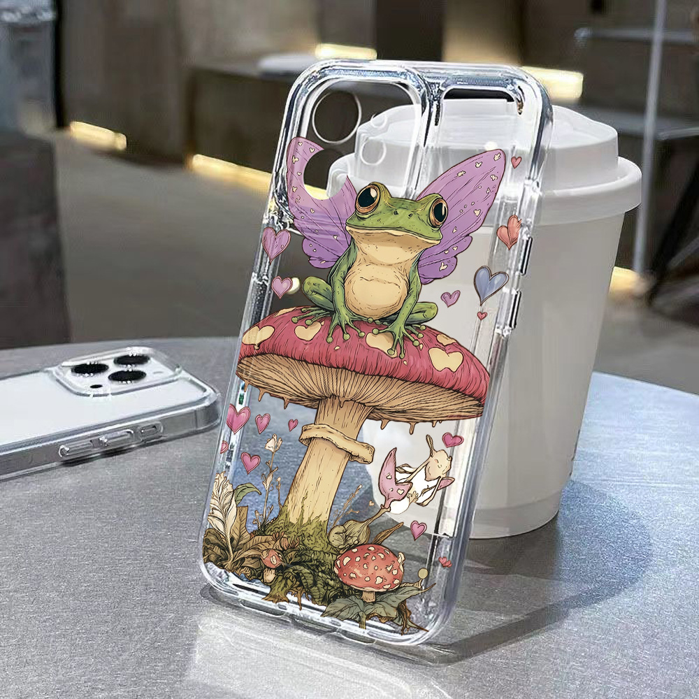 Zabawny wzór z żabą, miękkie e – Phone Cases Funny recenzja i cena