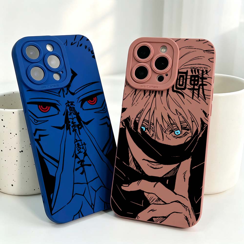 Anime Jujutsu Kaisen Fajne Sil – Phone Cases For Iphone 16 recenzja i cena