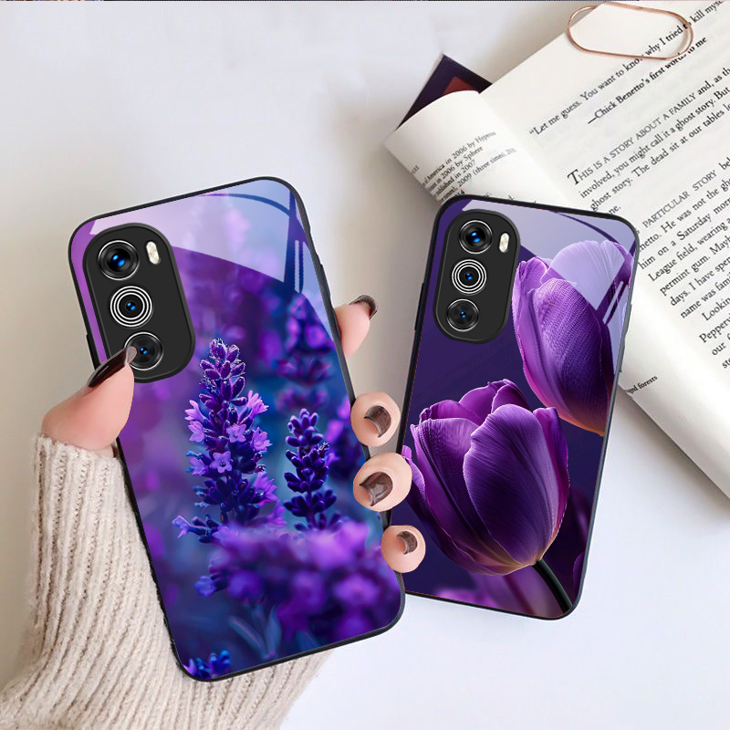 Fioletowy wzór tulipana Etui n – Phone Cases Purple recenzja i cena